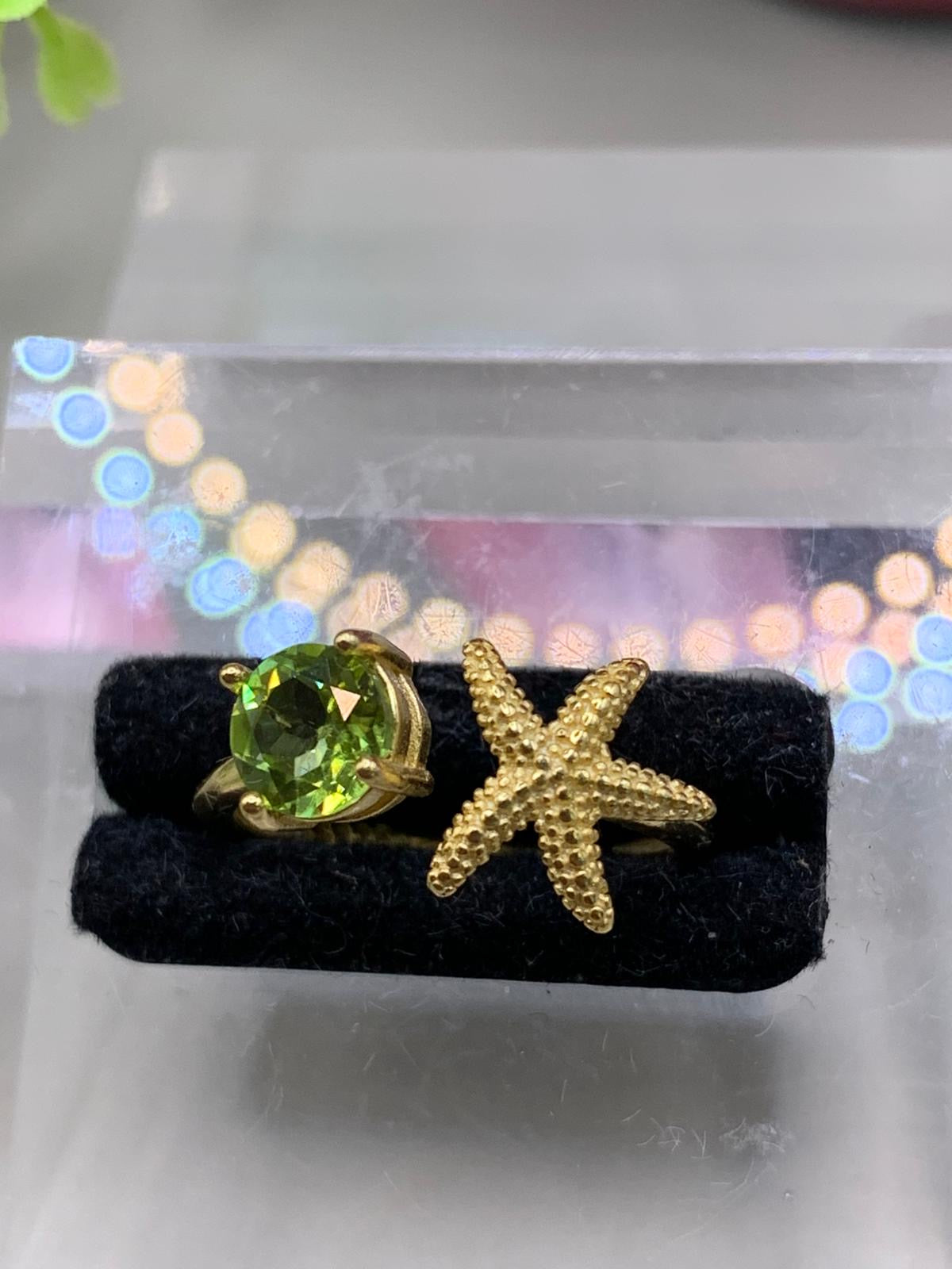 Peridot Seesterndesign