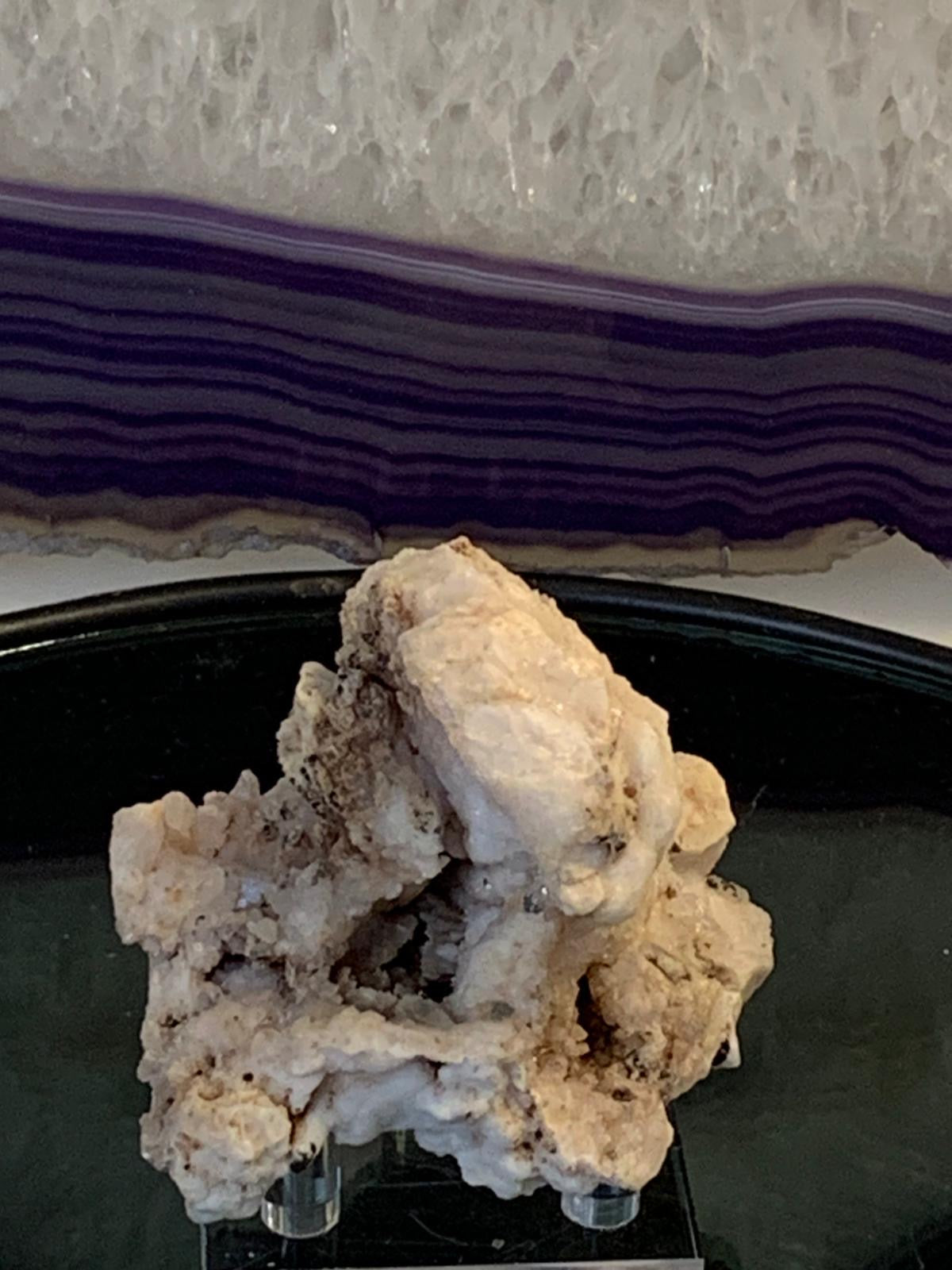 Weißer Amethyst Rohstück