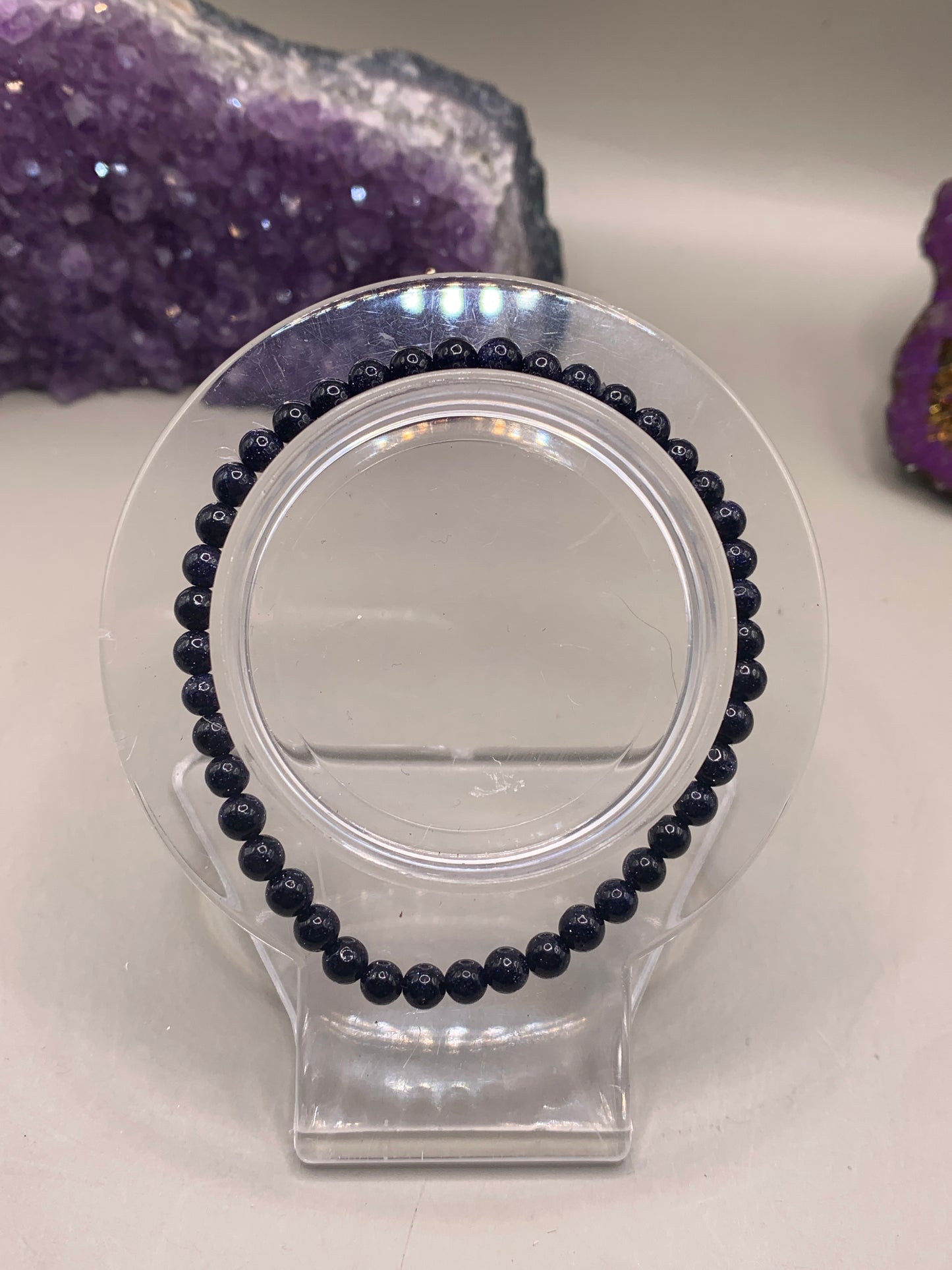 Blaufluss Perlenarmband