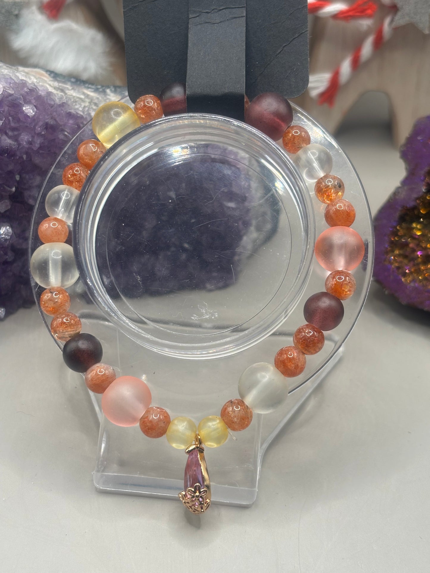 Sonnenstein Armband Handmade