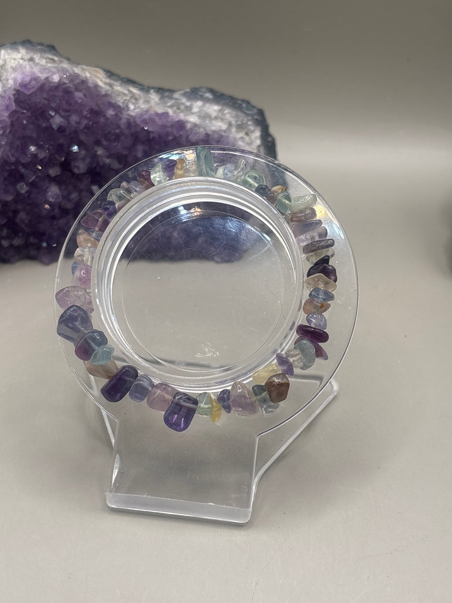 Fluorit Splitterarmband