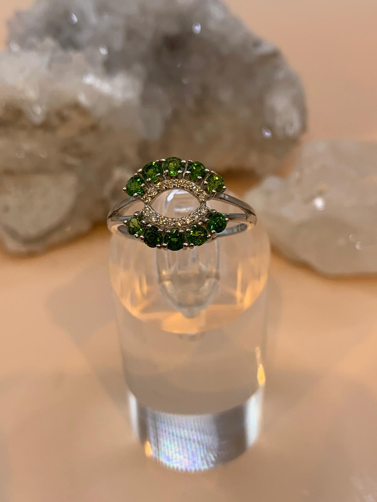 Diopsid Ring ausgefallen