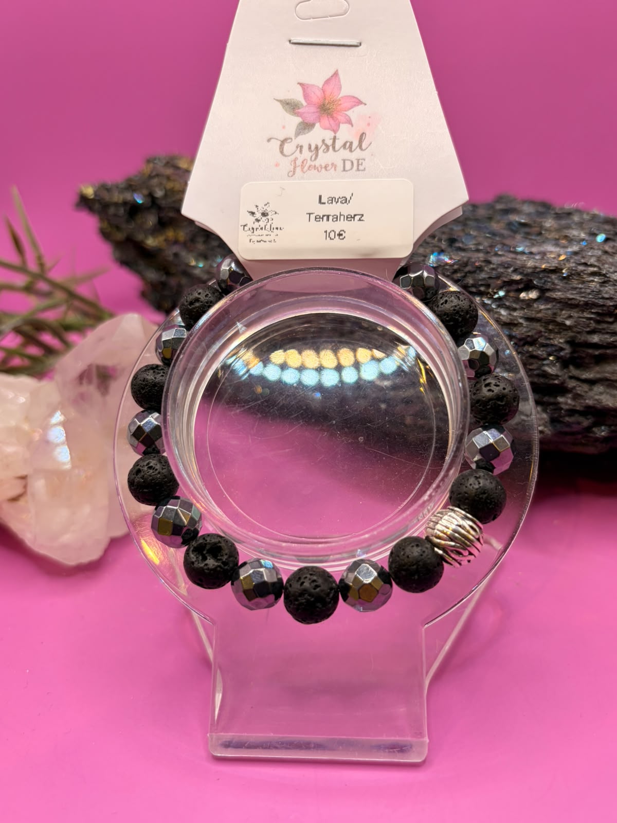 Lava Terraherz Handmade Armband