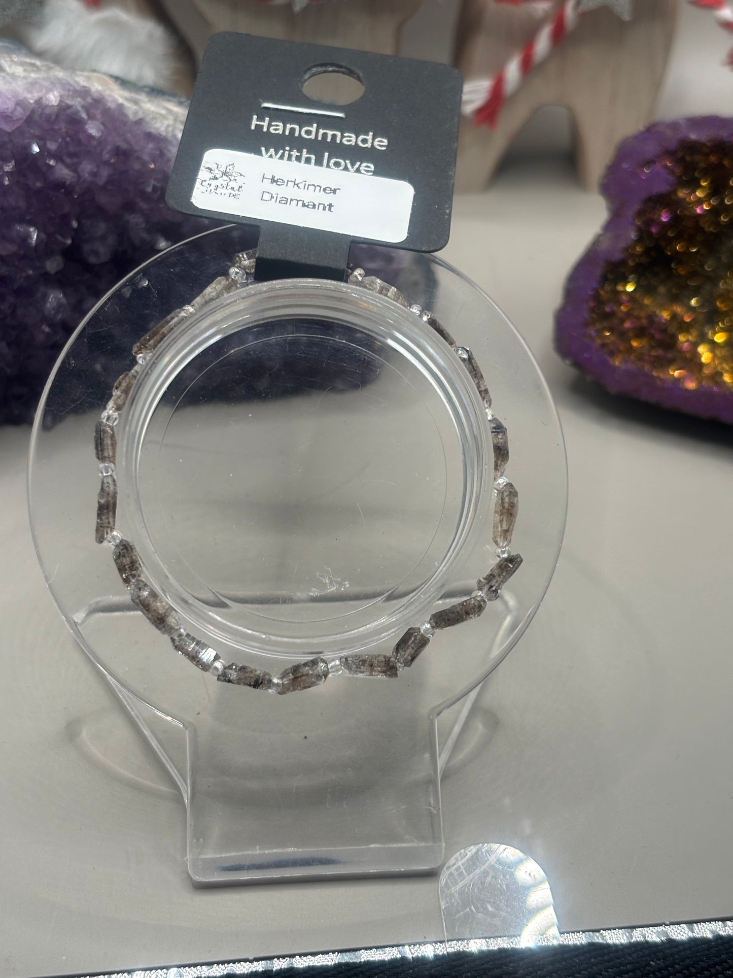 Herkimer Diamant Armband Handmade