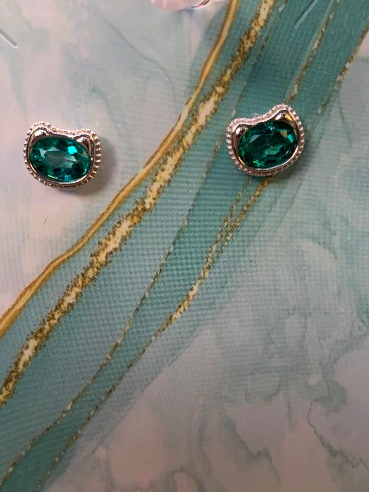 Pariba Topas und Amethyst Katzenkopfdesign