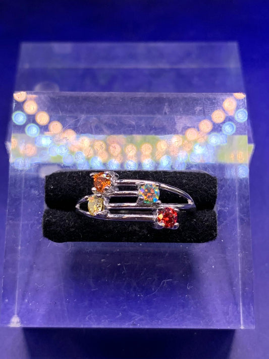 Gefärbter Moissanit