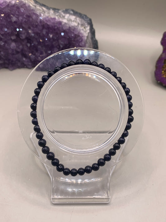 Blaufluss Perlenarmband