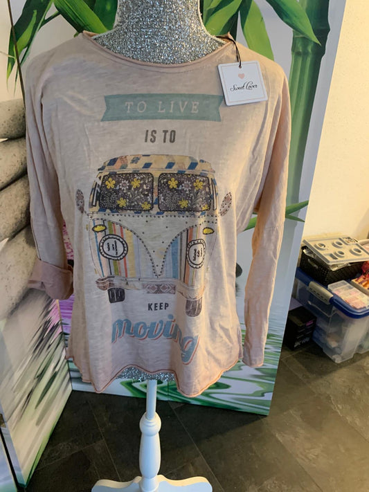 Langarmshirt mit Print