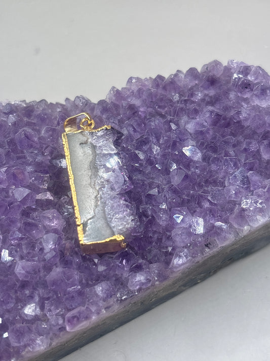 Amethyst Rohstein Anhänger