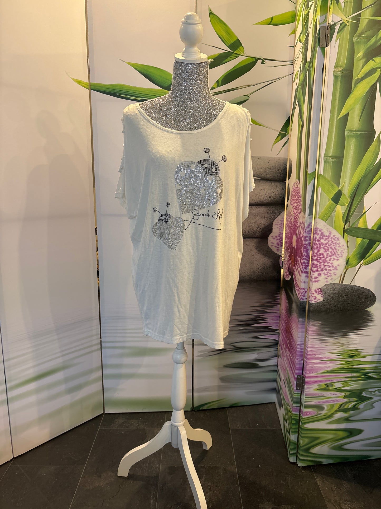 Secondhand T-Shirt mit Cutout