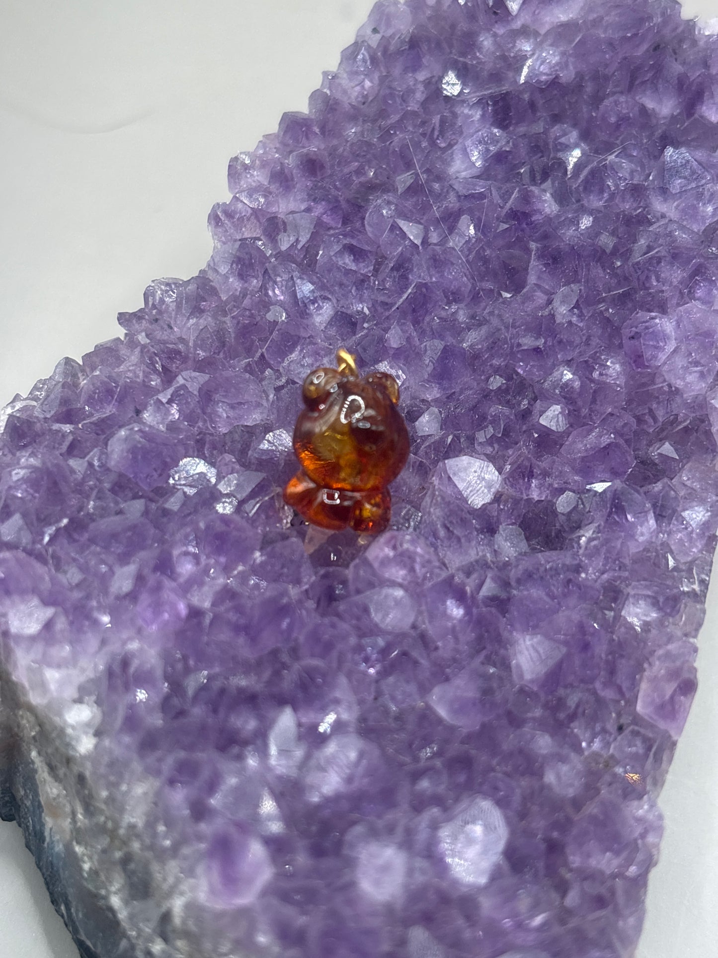 Bernstein Bärchen Anhänger