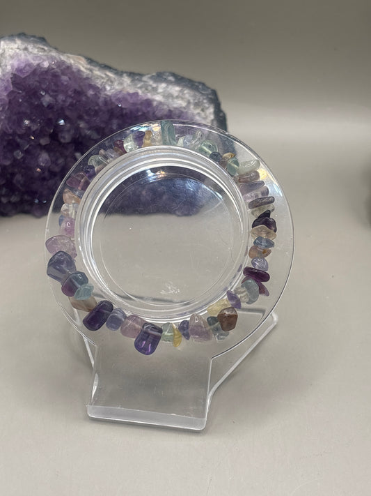 Fluorit Splitterarmband