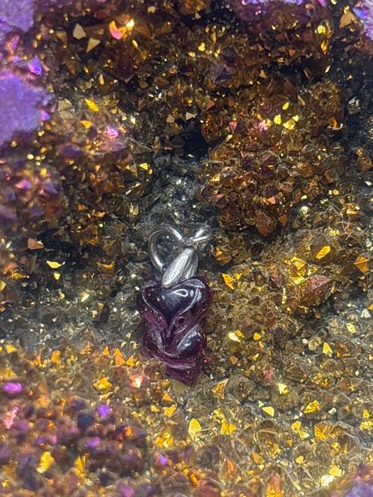 Fluorit Fuchs Anhänger