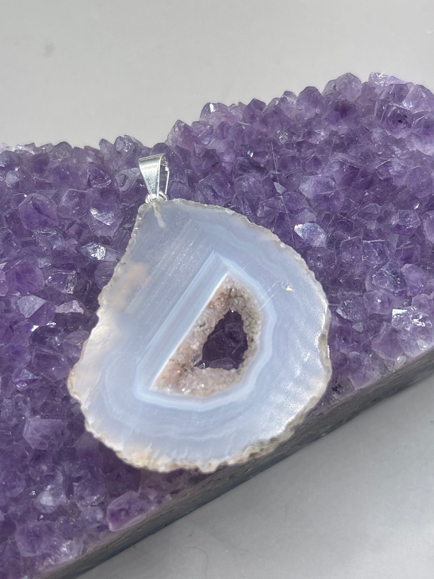 Achatgeoden Anhänger