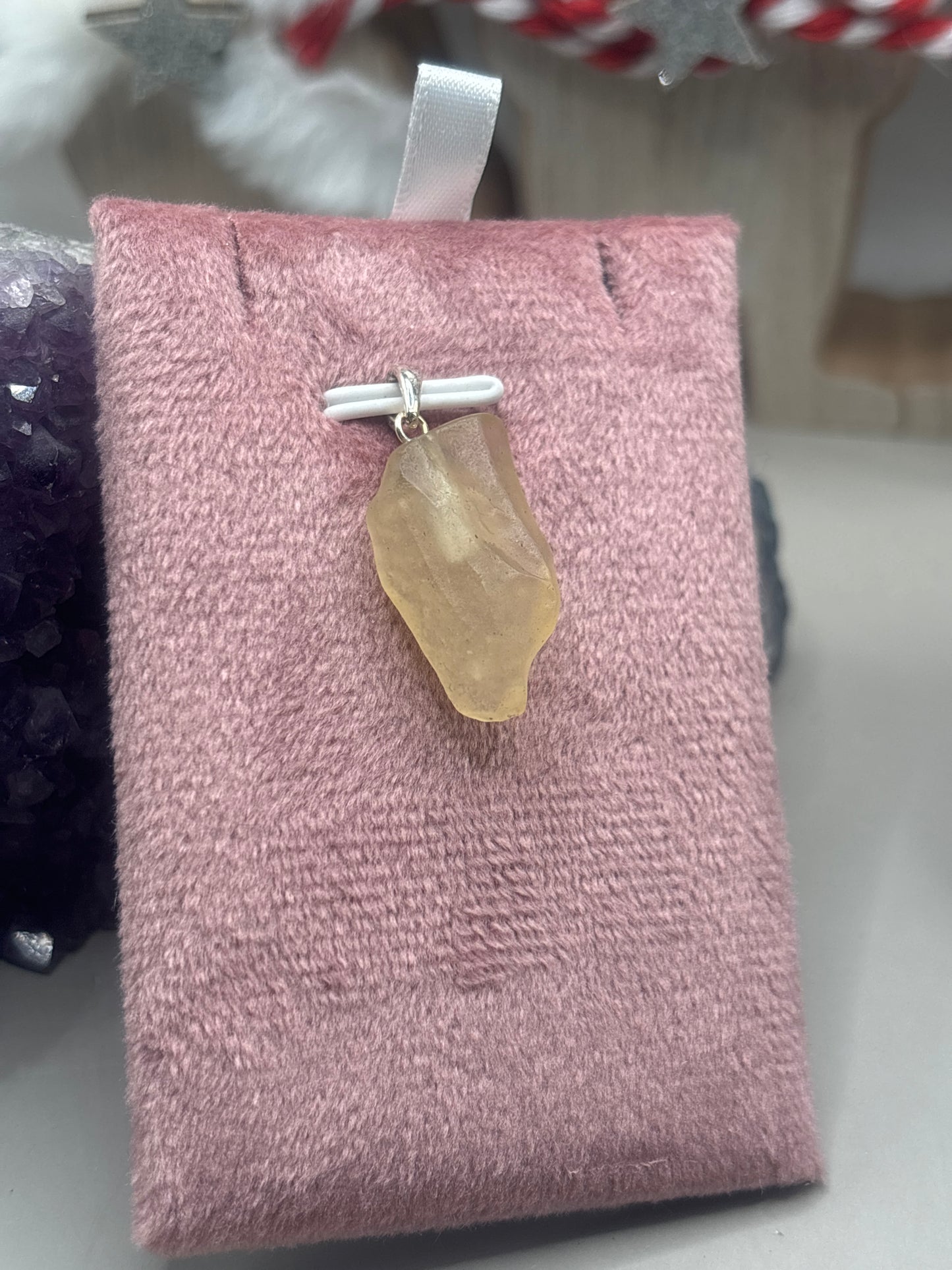 Lybisches Wüstenglas Anhänger