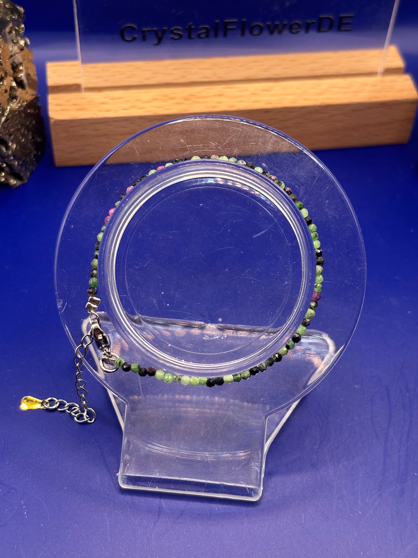 Rubin in Zoisit Armband