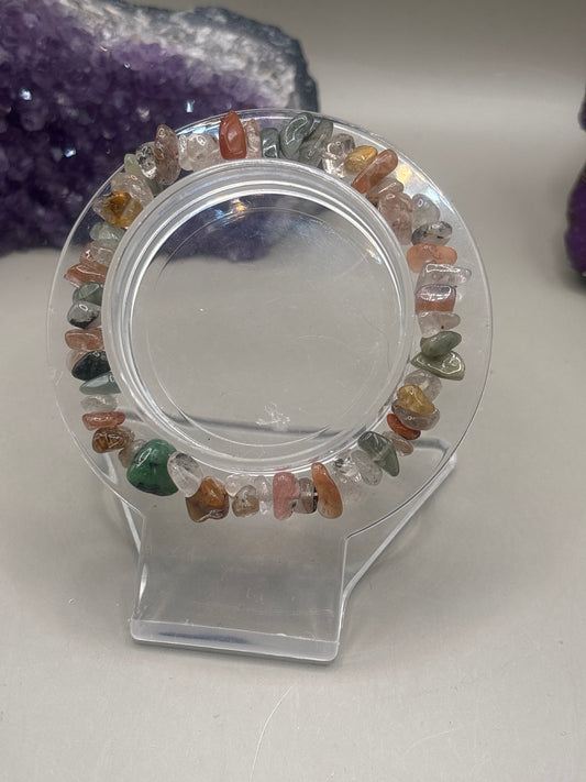 Gartenquarz Splitterarmband