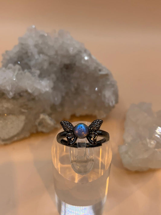 Labradorit Schmetterling Ring