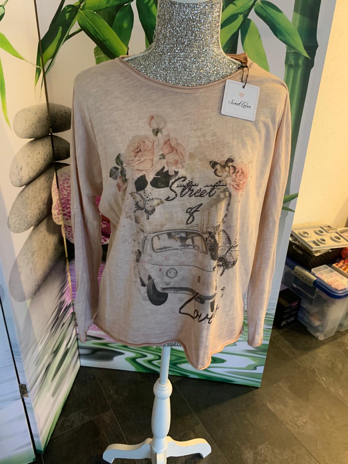 Langarmshirt mit Print