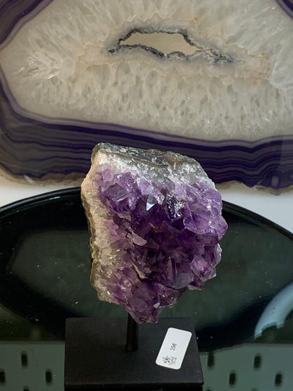 Amethyst aus stand Groß