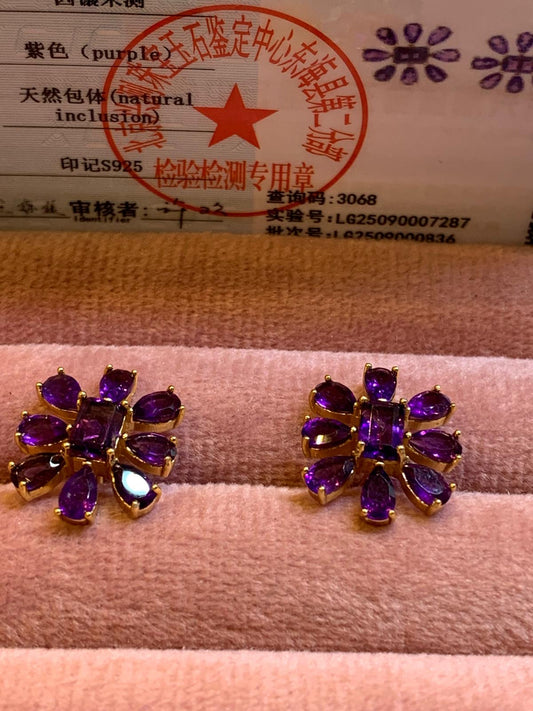 Amethyst mit Zertifikat