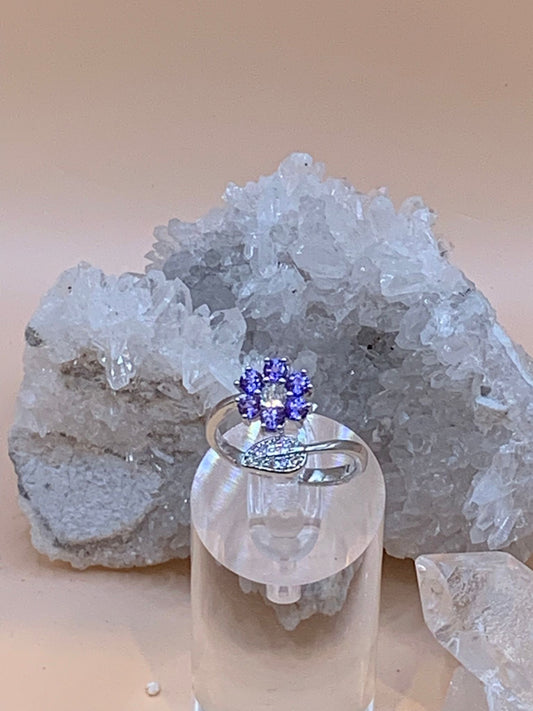 Amethyst Blume Ring