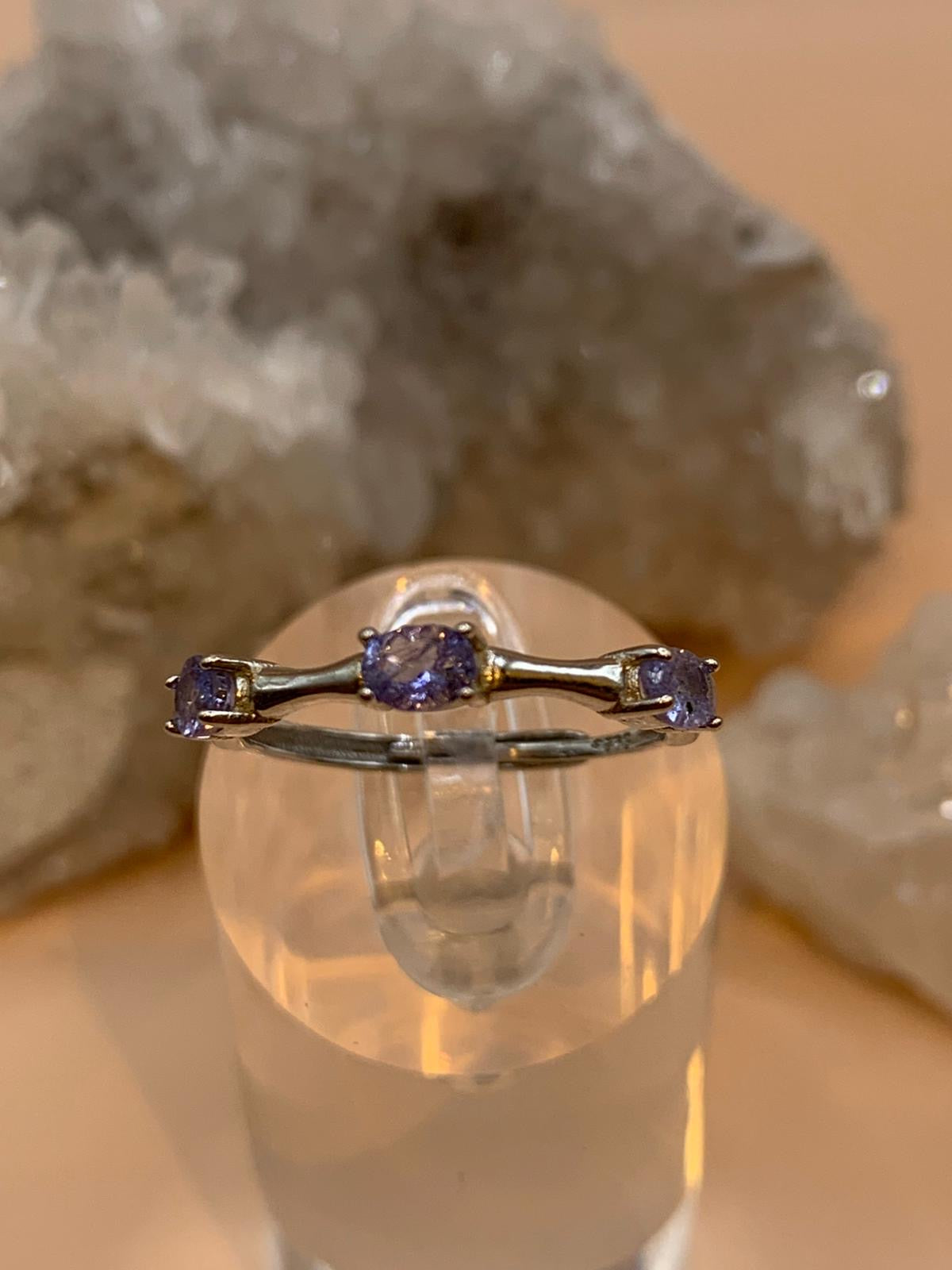 Schlichter Tansanit Ring