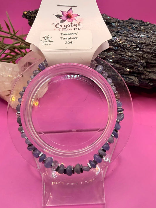 Tansanit Teraherz Handmade Armband