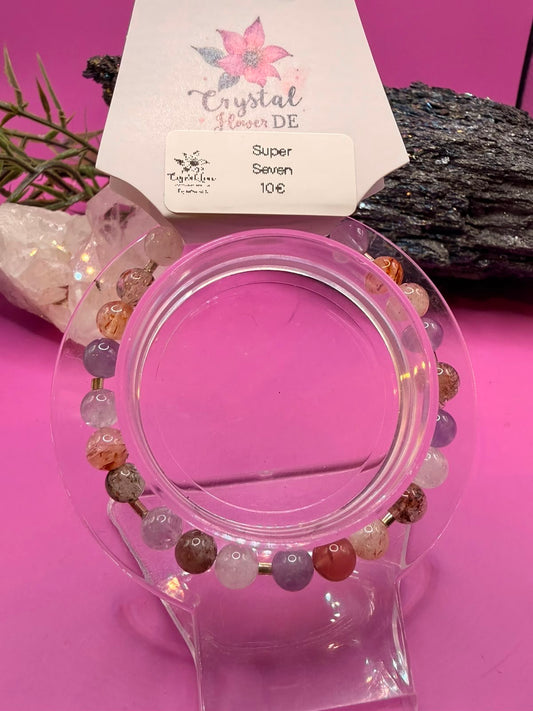 Super Seven Handmade Armband