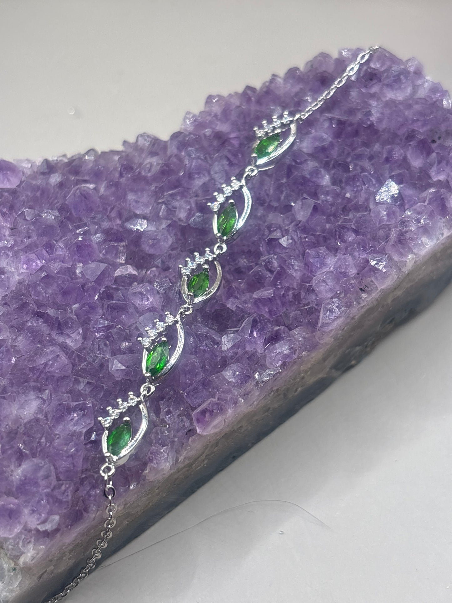 Diopsid Augen Armband